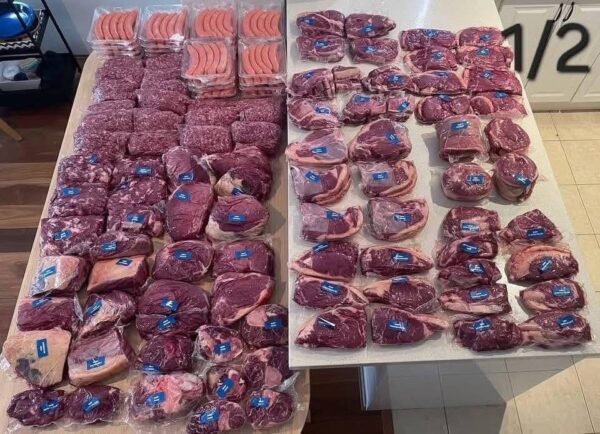 Grass Fed 1/2 Body Beef Pack ( half a cow) 110-140kg