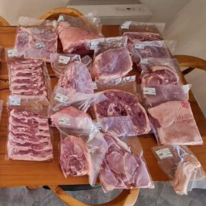 Pasture raised Whole pork share avg  60-70kg